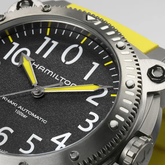 HAMILTON Khaki Navy BelowZero Automatic Titanium H78535380, image 2