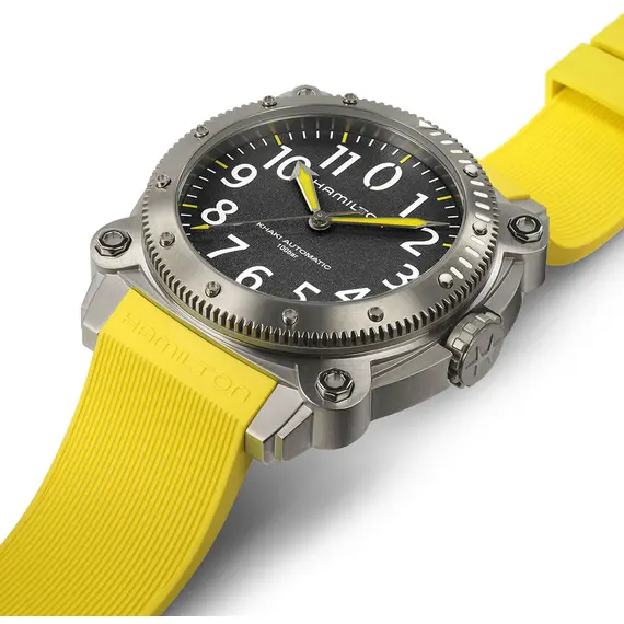 HAMILTON Khaki Navy BelowZero Automatic Titanium H78535380, image 5