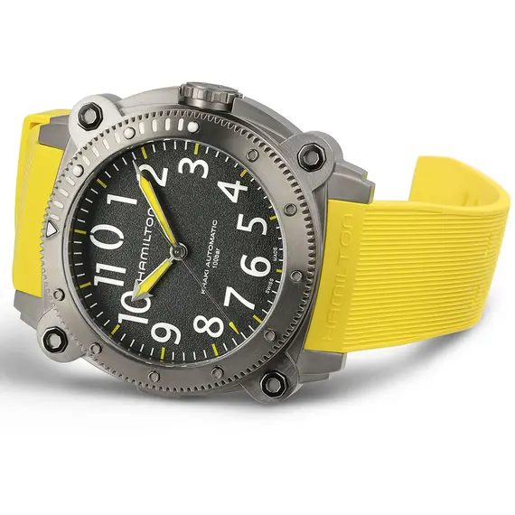 HAMILTON Khaki Navy BelowZero Automatic Titanium H78535380, image 6