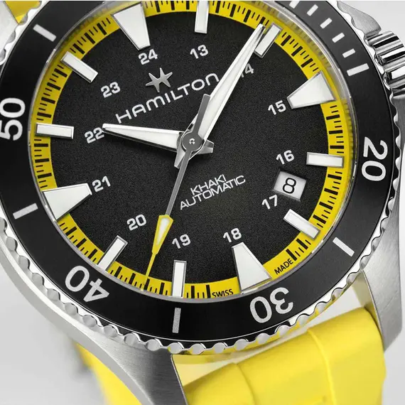 HAMILTON Khaki Navy Scuba Automatic H82395332, image 4