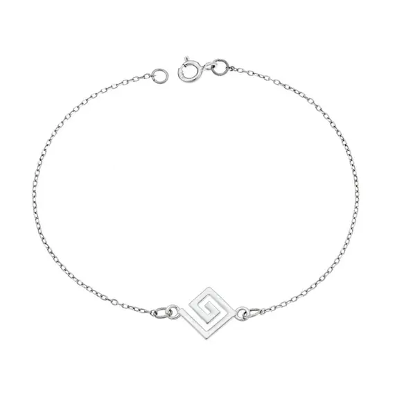 Βραχιόλι Senza Silver 925, μαίανδρος