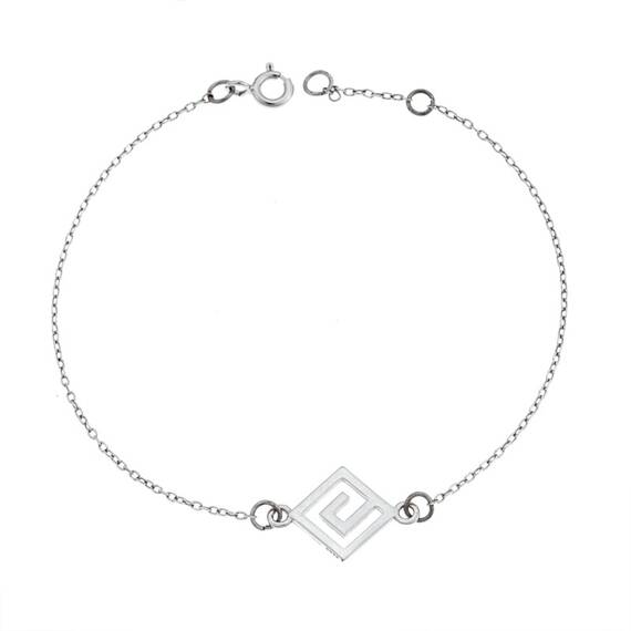 Βραχιόλι Senza Silver 925, μαίανδρος