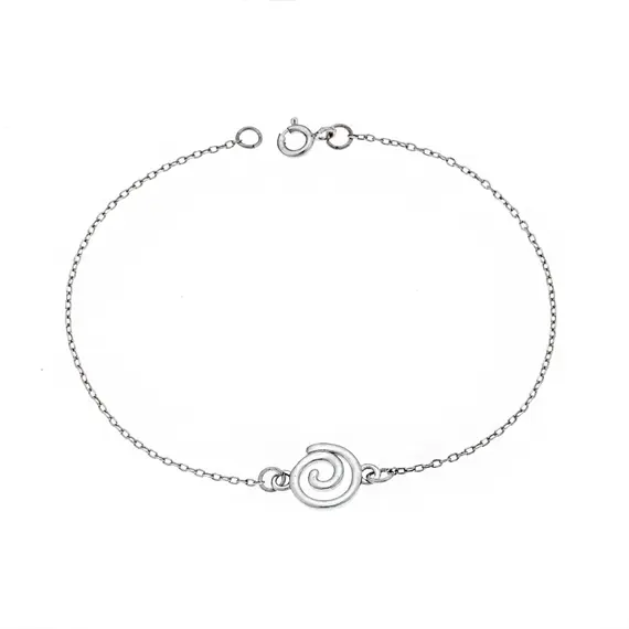 Βραχιόλι Senza Silver 925, καράβολας