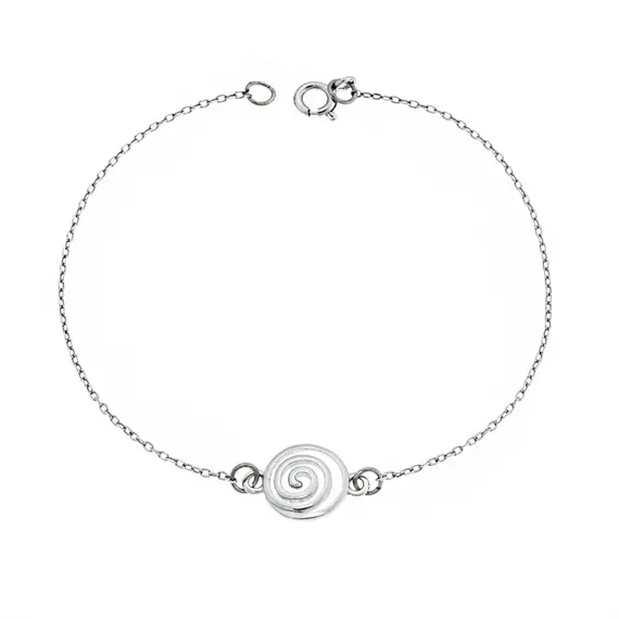 Βραχιόλι Senza Silver 925, καράβολας