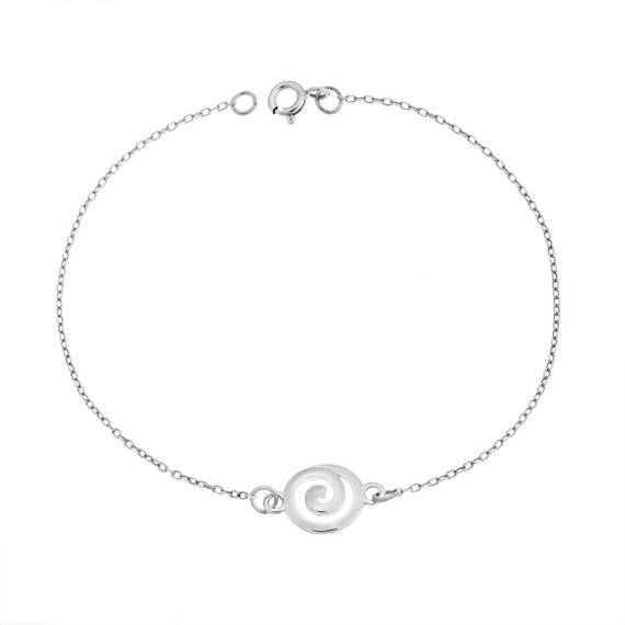 Βραχιόλι Senza Silver 925, καράβολας