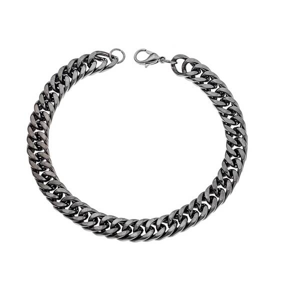 Βραχιόλι Senza Stainless Steel Gun Metal
