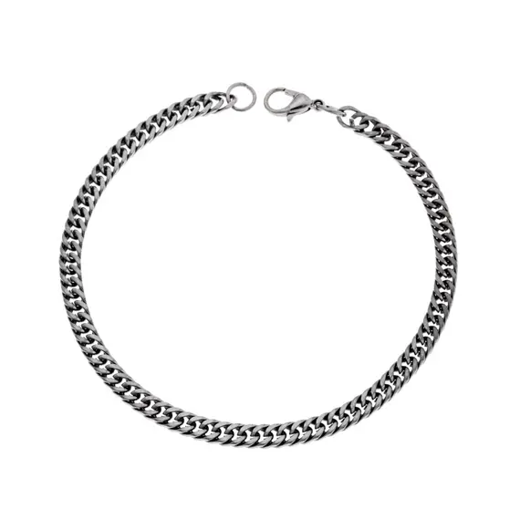 Βραχιόλι Senza Stainless Steel Gun Metal
