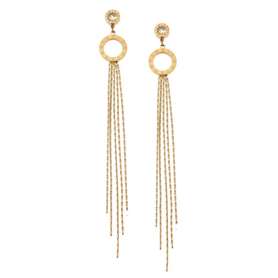 Σκουλαρίκια Γυναικεία SENZA Gold Plated Steel