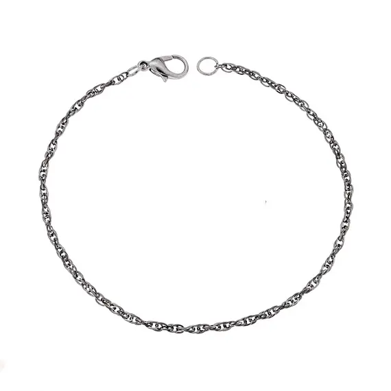 Βραχιόλι Senza Stainless Steel Gun Metal