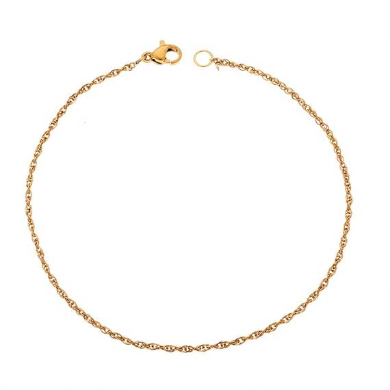 Βραχιόλι Senza Stainless Steel Gold Plated