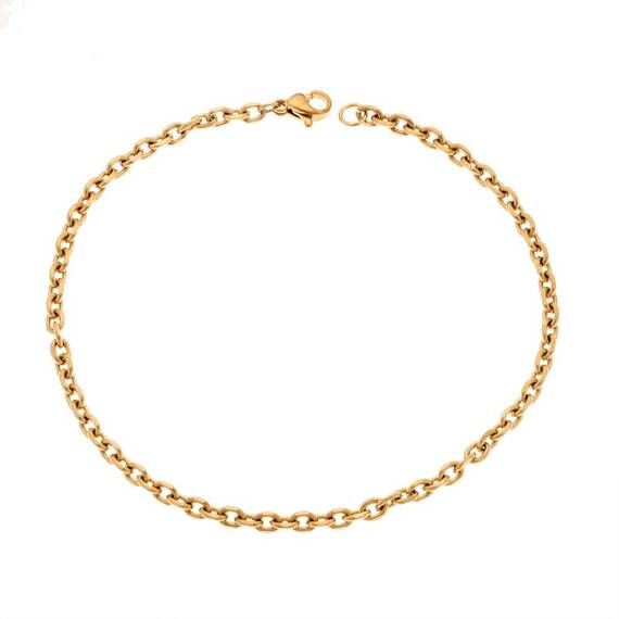 Βραχιόλι Senza Stainless Steel Gold Plated