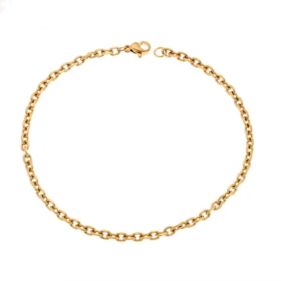 Βραχιόλι Senza Stainless Steel Gold Plated
