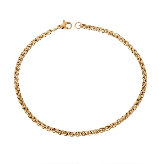 Βραχιόλι Senza Stainless Steel Gold Plated
