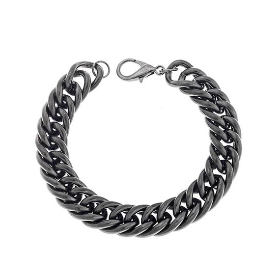 Βραχιόλι Senza Stainless Steel Gun Metal