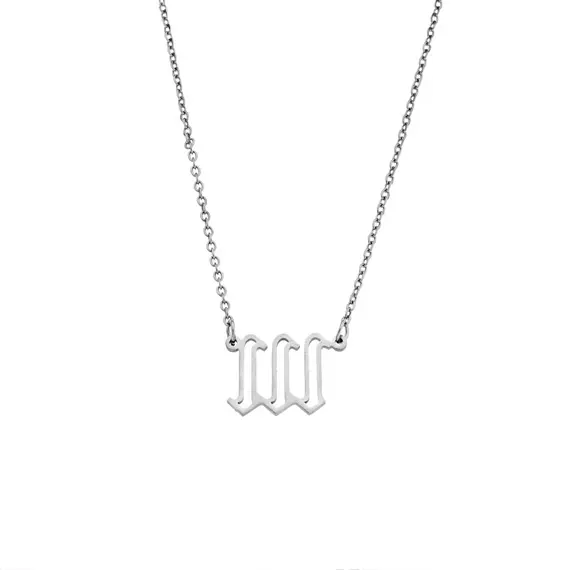 Κολιέ Senza Stainless Steel, Angel Numbers