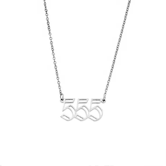 Κολιέ Senza Stainless Steel, Angel Numbers