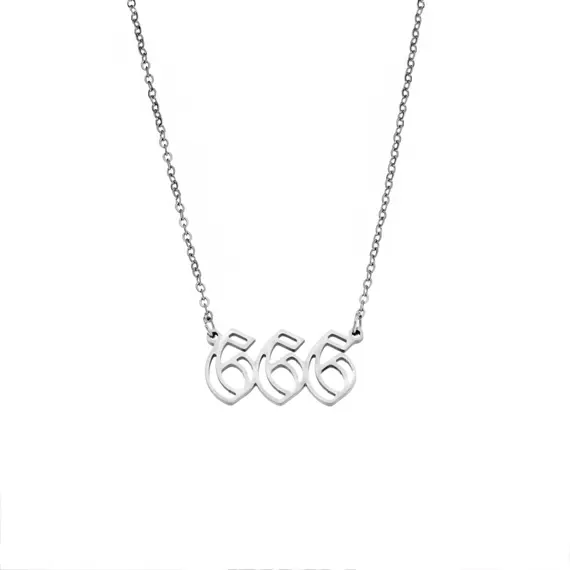 Κολιέ Senza Stainless Steel, Angel Numbers