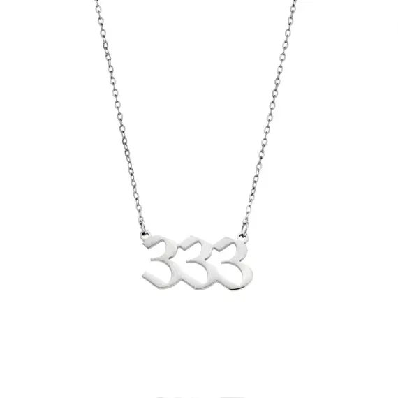 Κολιέ Senza Stainless Steel, Angel Numbers