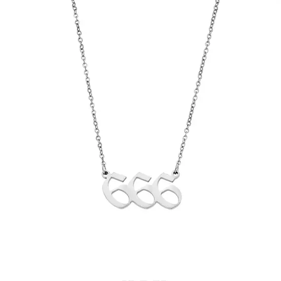 Κολιέ Senza Stainless Steel, Angel Numbers