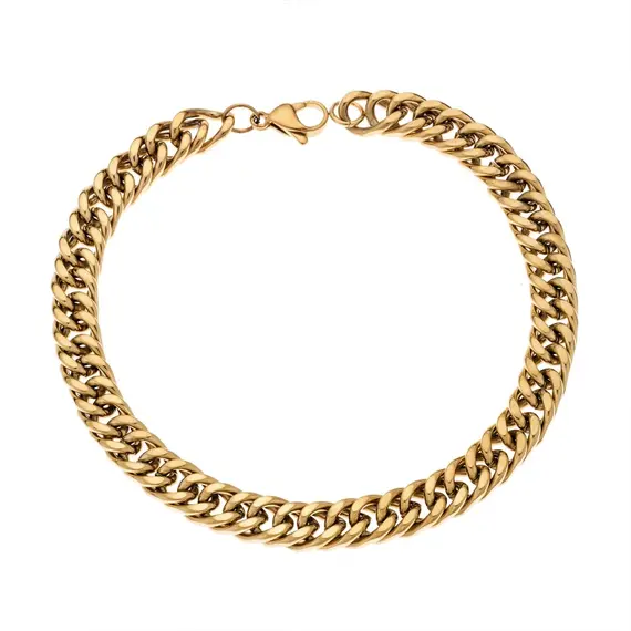 Βραχιόλι Senza Stainless Steel Gold Plated