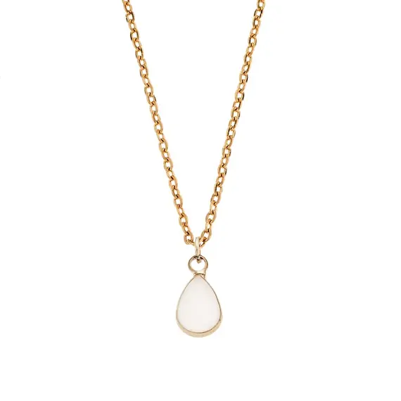 Κολιέ Senza Steel Gold Plated