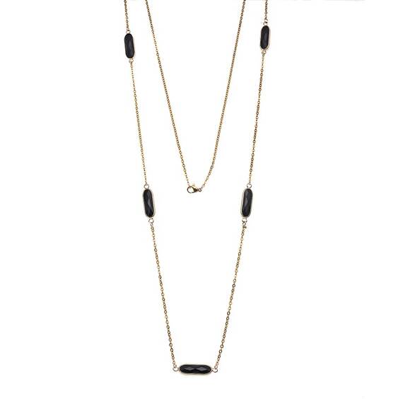 Κολιέ Γυναικείο SΕΝΖΑ Gold Steel