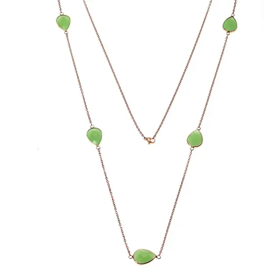 Κολιέ Γυναικείο SΕΝΖΑ Gold Plated Steel