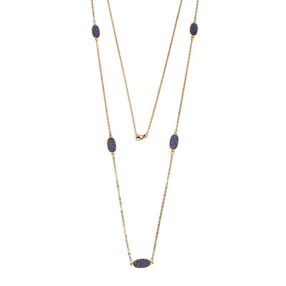 Κολιέ Γυναικείο SΕΝΖΑ Gold Plated Steel