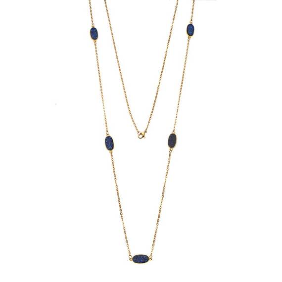 Κολιέ Γυναικείο SΕΝΖΑ Gold Plated Steel