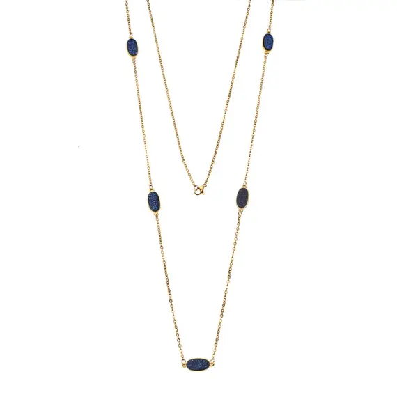 Κολιέ Γυναικείο SΕΝΖΑ Gold Plated Steel