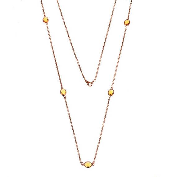 Κολιέ Senza Steel Gold Plated