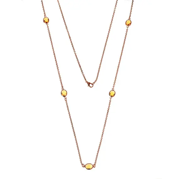 Κολιέ Senza Steel Gold Plated