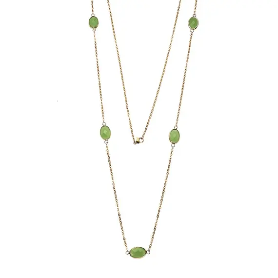 Κολιέ Γυναικείο SΕΝΖΑ Gold Plated Steel