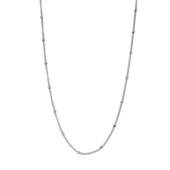 Καδένα Λαιμού 55 cm SΕΝΖΑ Steel με μπίλια