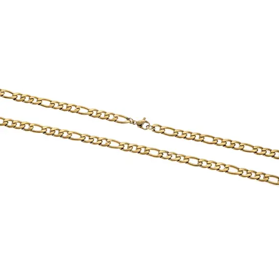 Αλυσίδα Λαιμού SΕΝΖΑ Gold Stainless Steel-40cm