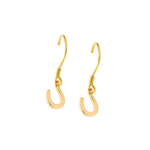 Σκουλαρίκια Senza Silver 925 Gold Plated