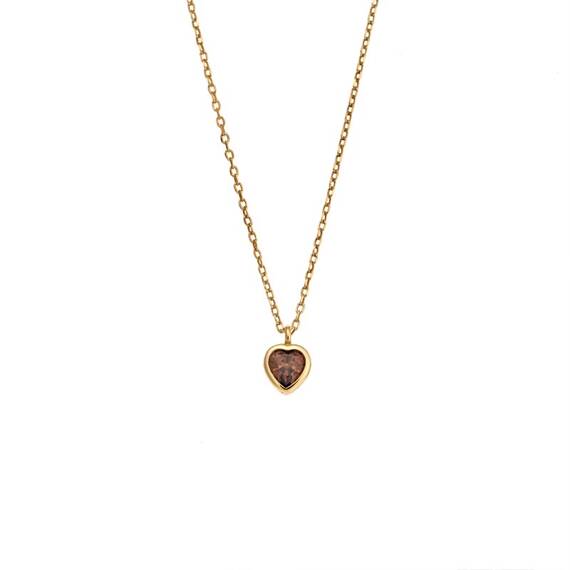 Μενταγιόν Senza Silver 925 Gold Plated