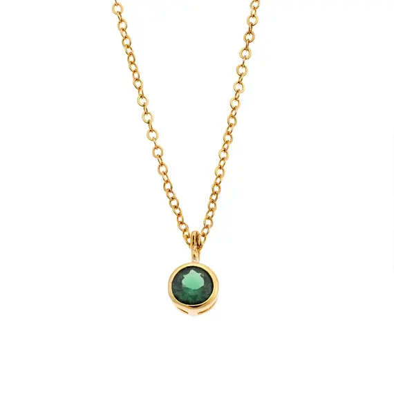 Κολιέ SENZA Silver 925 Gold Plated