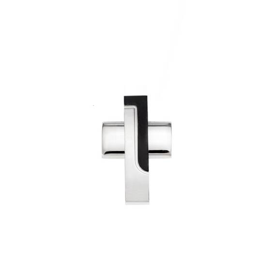 Κολιέ Senza Men&#039;s Steel, Δίχρωμος Σταυρός από Ατσάλι