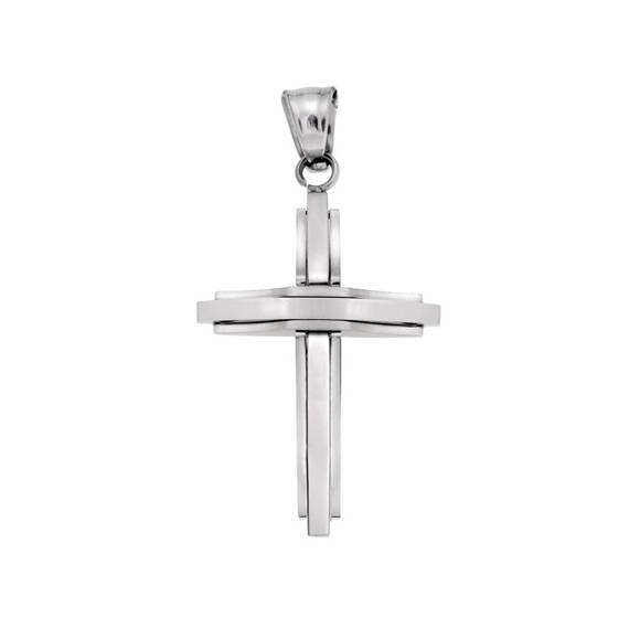 Μοτίφ Senza Men&#039;s Steel, Σταυρός από ατσάλι