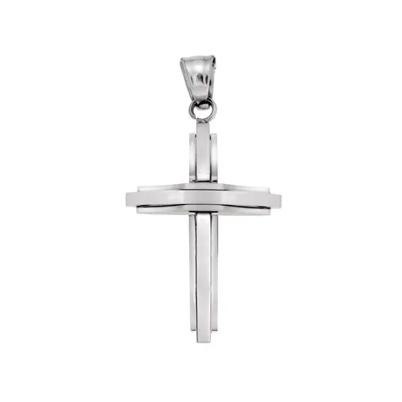 Μοτίφ Senza Men&#039;s Steel, Σταυρός από ατσάλι