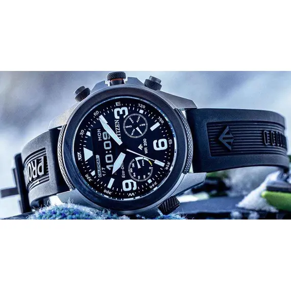 CITIZEN Promaster Land Eco-Drive Chronograph JV1007-07E, image 6