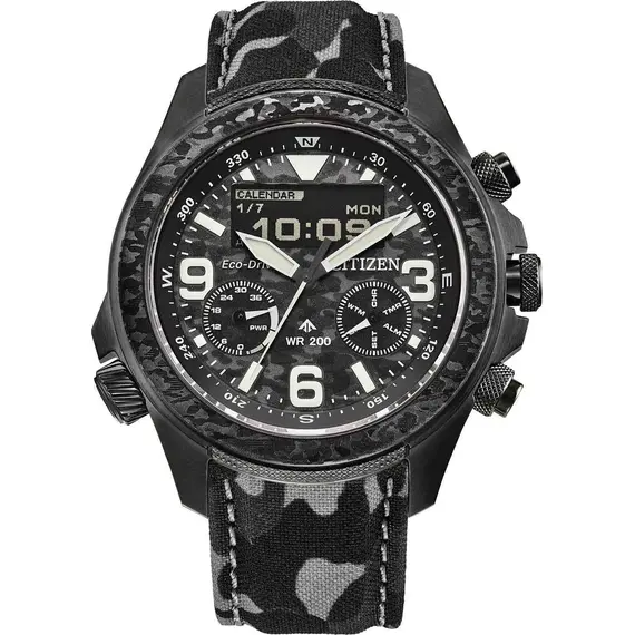 CITIZEN Promaster Land Eco-Drive Chronograph Gift Set JV1008-63E, image 5