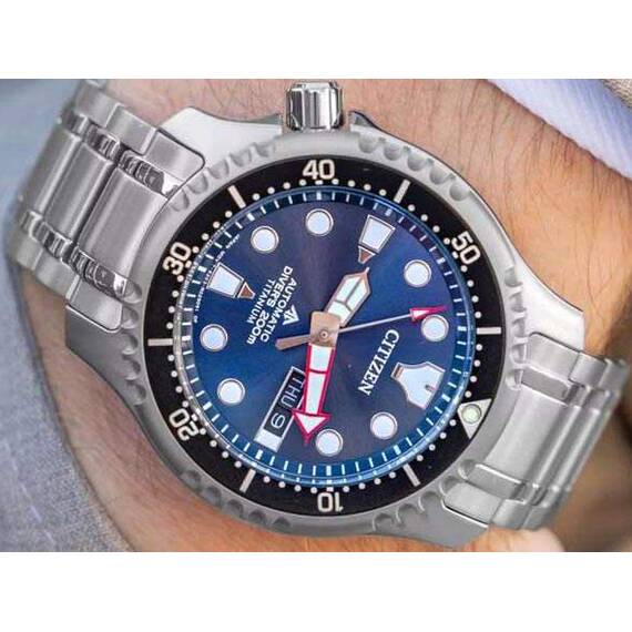 CITIZEN Divers Titanium Automatic NY0100-50ME, image 2