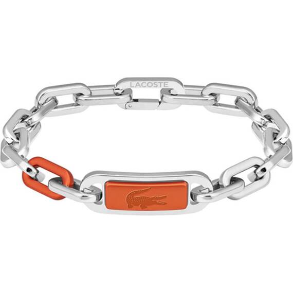 LACOSTE Βραχιόλι Από Ανοξείδωτο Ατσάλι 21cm 2040369