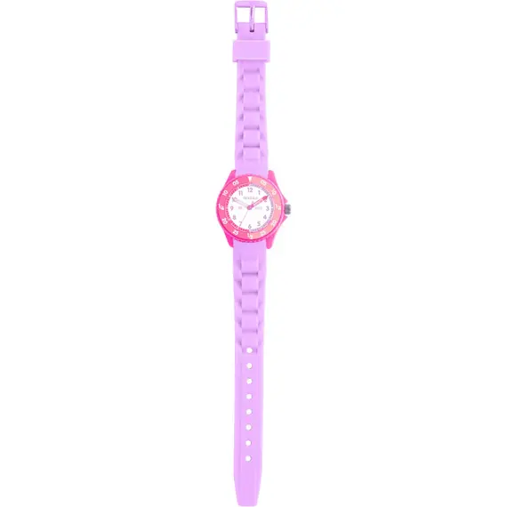 TIKKERS Girls Purple Strap Time Teacher ATK1087, image 2