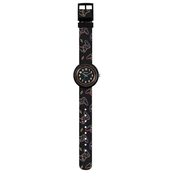 TIKKERS Kids Black Strap ATK1103, image 3