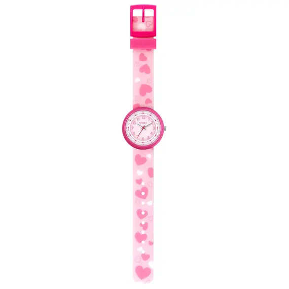 TIKKERS Kids Pink Heart Strap ATK1105, image 3
