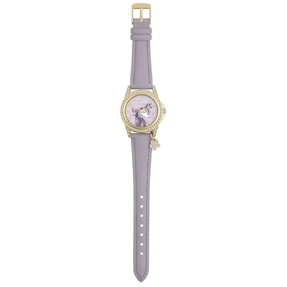 TIKKERS Girls Purple Unicorn Set Με Βραχιόλι Και Τσαντάκι ATK1106, image 2
