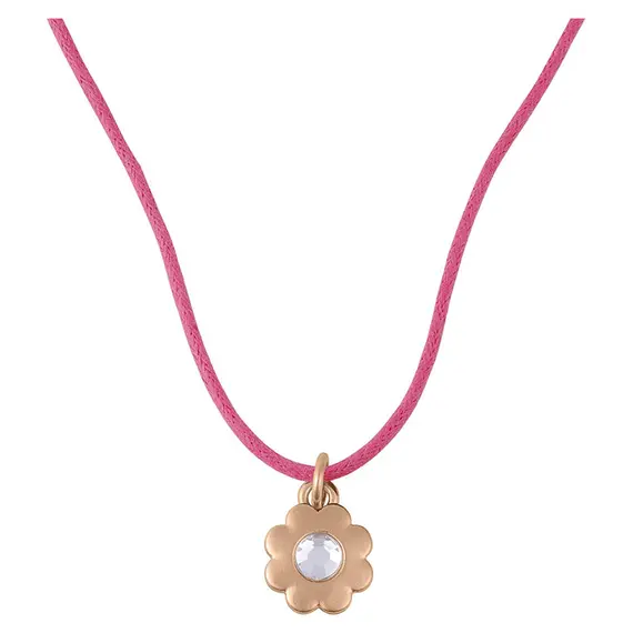 TIKKERS Girls Pink Canvas Strap Flower Set ΑΤΚ1107, image 5